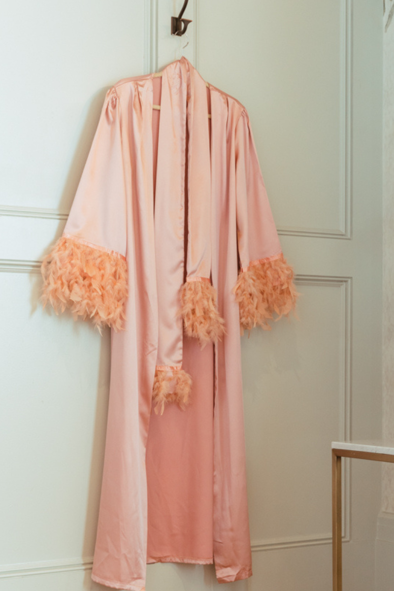 Rosy Embrace Sleep Robe - Heiress Gems