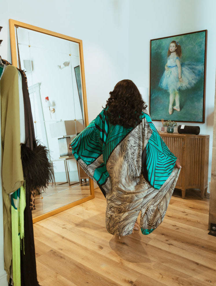 Goddess Mode Kimono Dress - Heiress Gems