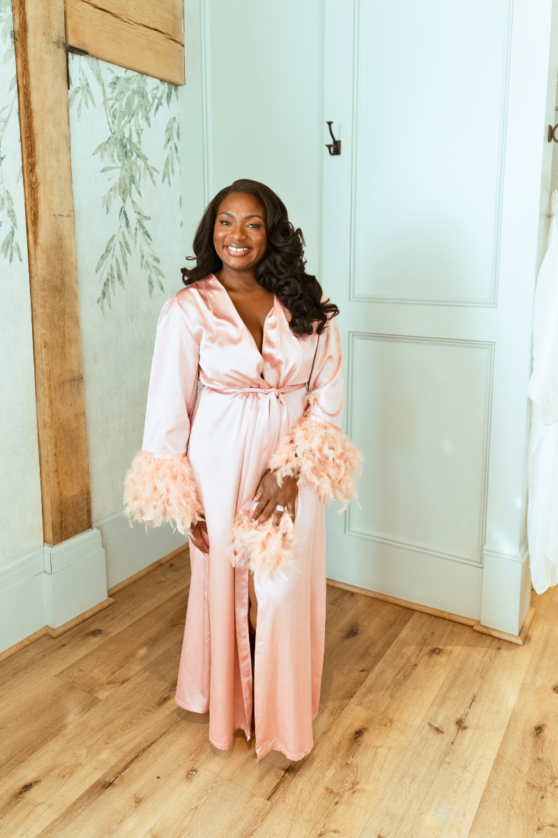 Rosy Embrace Sleep Robe
