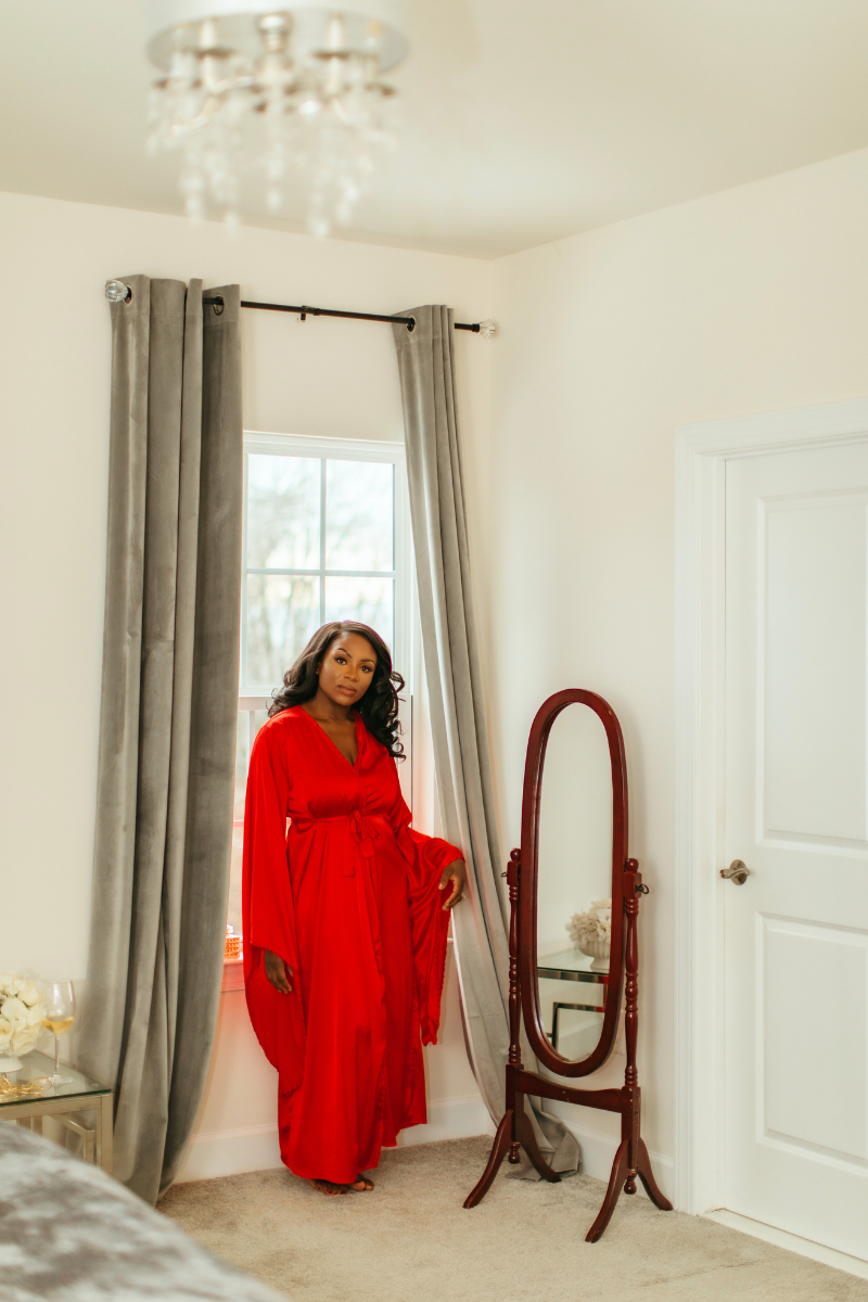 Scarlet Heirloom Robe