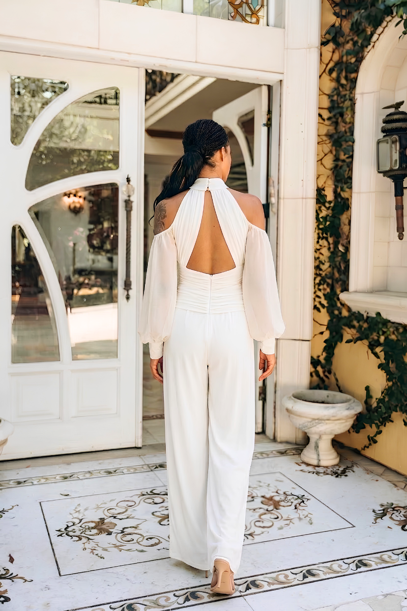 Heiress En Blanc Jumpsuit