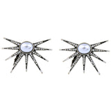 Cosima Silver Earrings - Heiress Gems