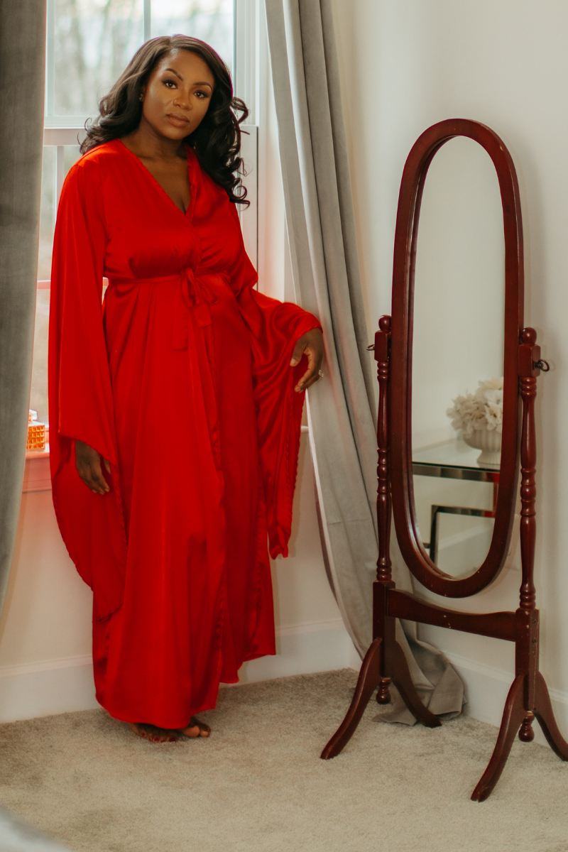 Scarlet Heirloom Robe
