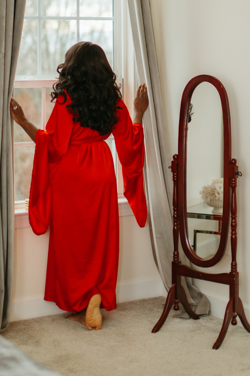 Scarlet Heirloom Robe