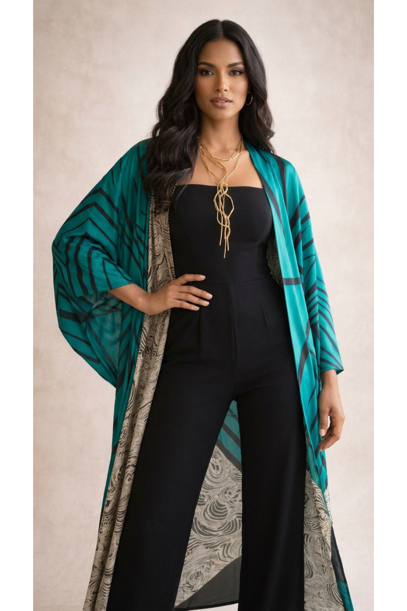 Goddess Mode Kimono Dress