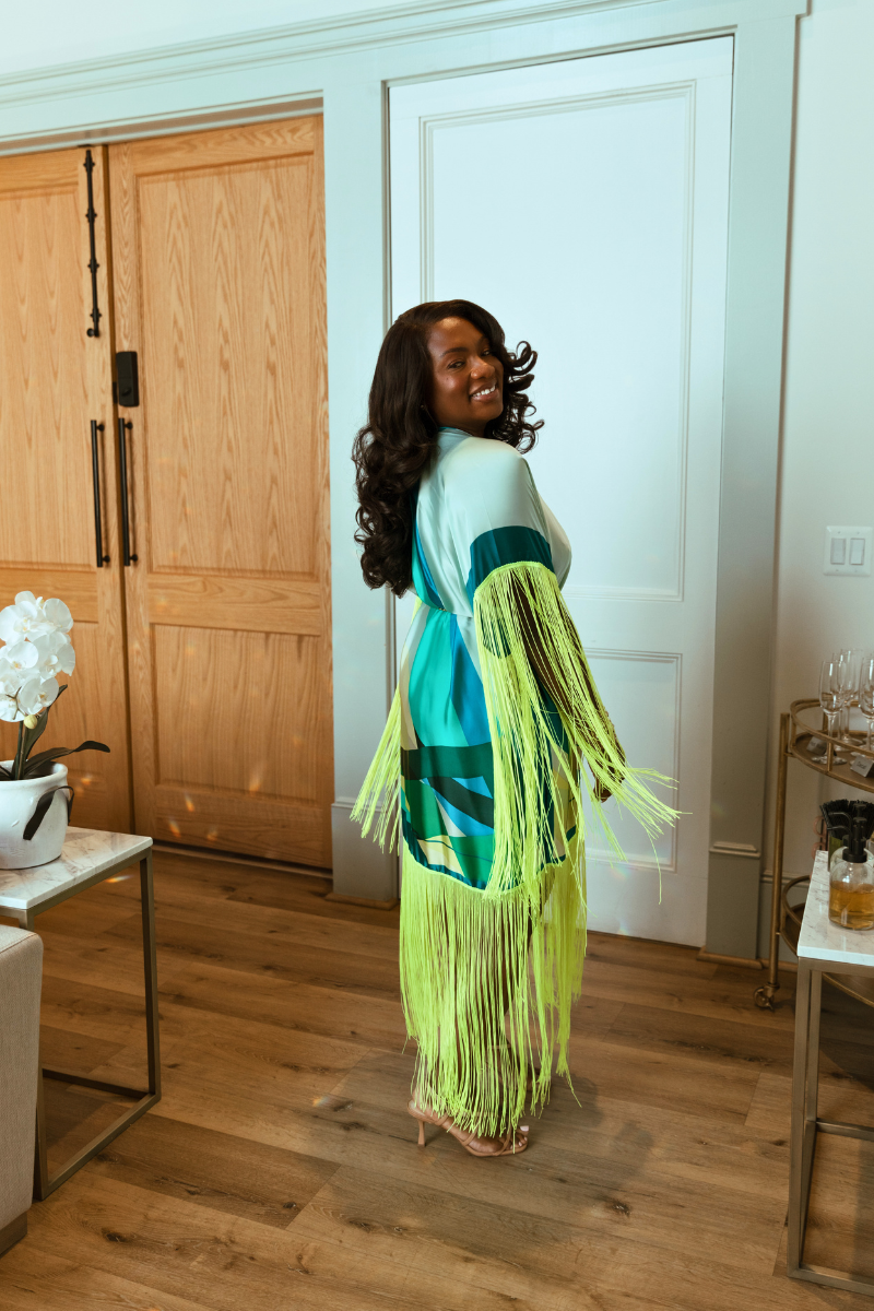 Limelight Luxe Kimono Dress