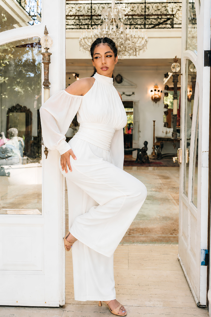 Heiress En Blanc Jumpsuit