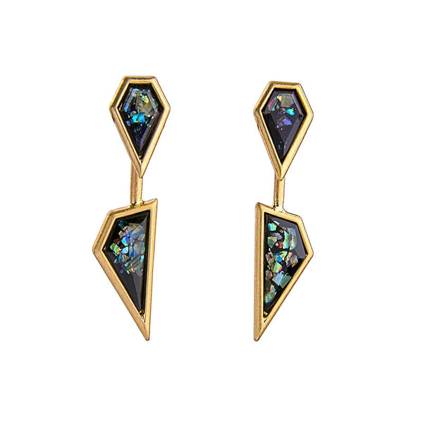 Aztec Glam Earrings - Heiress Gems