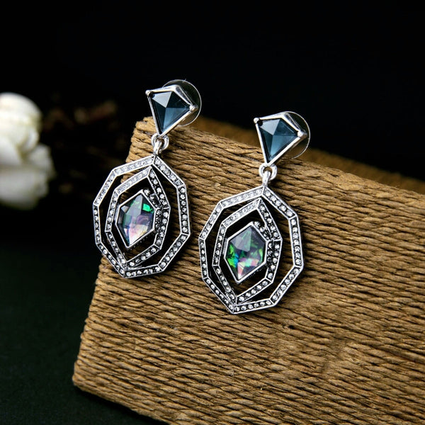Jade Drop Earrings - Heiress Gems