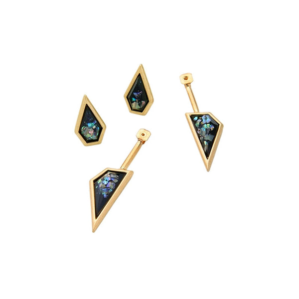 Aztec Glam Earrings - Heiress Gems