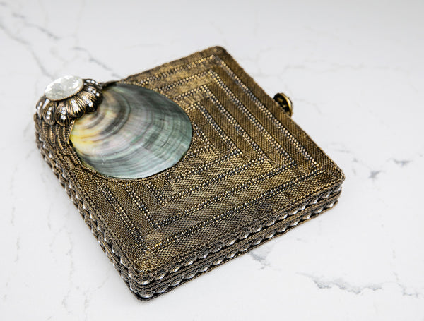 Mother Of Pearl Clutch - Heiress Gems