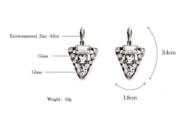 Ella Dangle Earrings - Heiress Gems