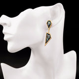 Aztec Glam Earrings - Heiress Gems