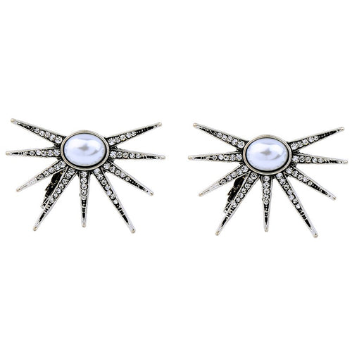 Cosima Silver Earrings - Heiress Gems