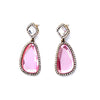 Rose Dangle Earrings - Heiress Gems